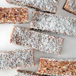 Raw Gluten Free Apricot Vegan Breakfast Bar